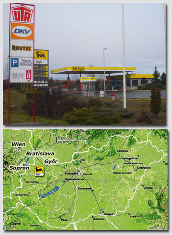 Páli Agip Tankstelle